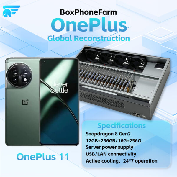 Box Phone OnePlus 11 Supports OTG/LAN + USB