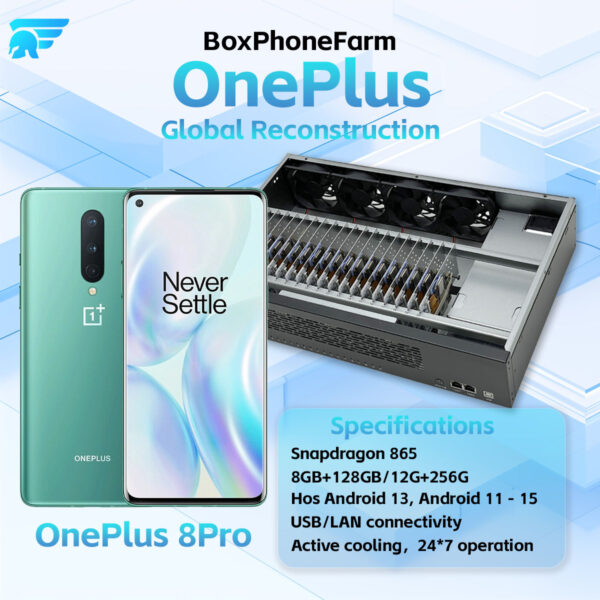 Box Phone OnePlus 8Pro Supports OTG/LAN + USB