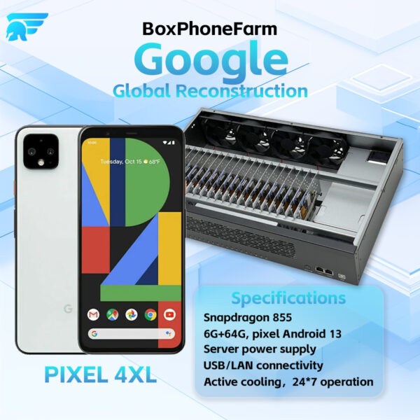 Box Phone Google Pixel 4xl Supports OTG/LAN + USB