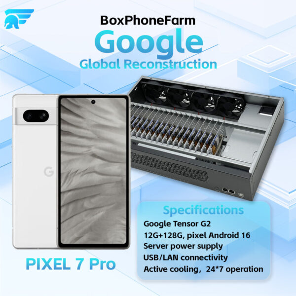 Box Phone Google Pixel 7 Pro Supports OTG/LAN + USB